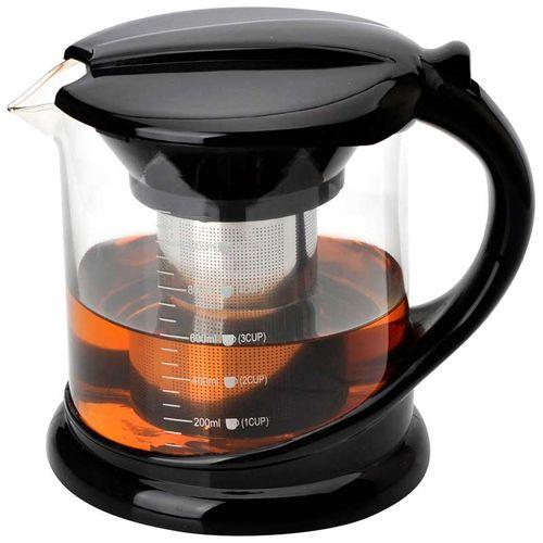 Чайник заварочный стекл. DECOTTO-1000 1л пласт. ручкой 910108