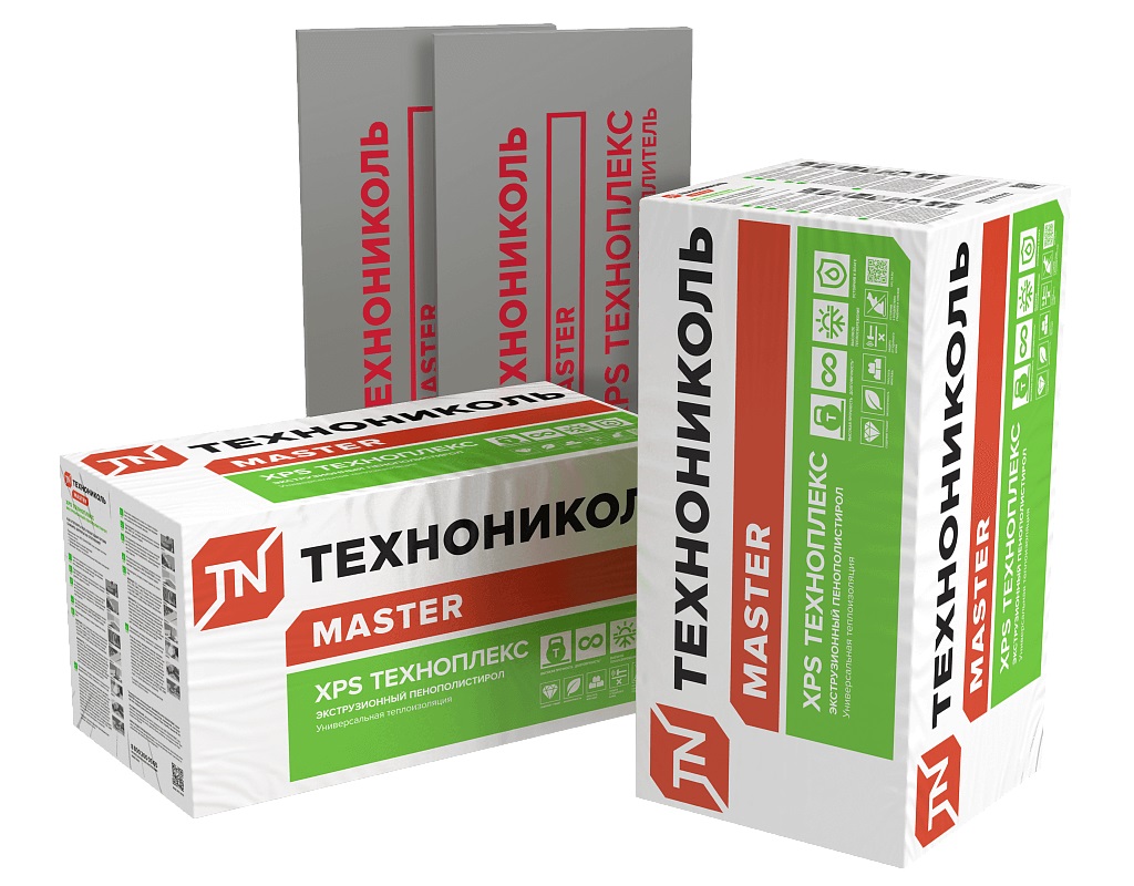 Пенополистирол XPS Техноплекс 1180x580x40мм / 6,84м2 - 0,27м3 / 10 плит418290- купить в АПлайн