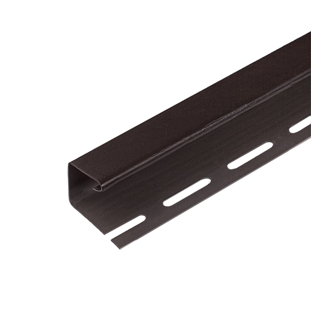 Профиль - J "ProfBuild" к сайдингу Альта-Профиль Коричневый 3м