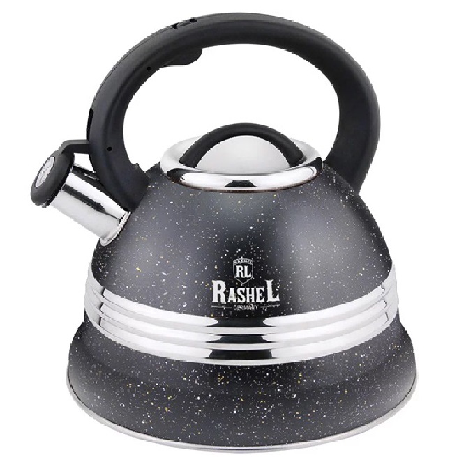 Чайник нерж. RasheL 3,2л со свистком М-7904