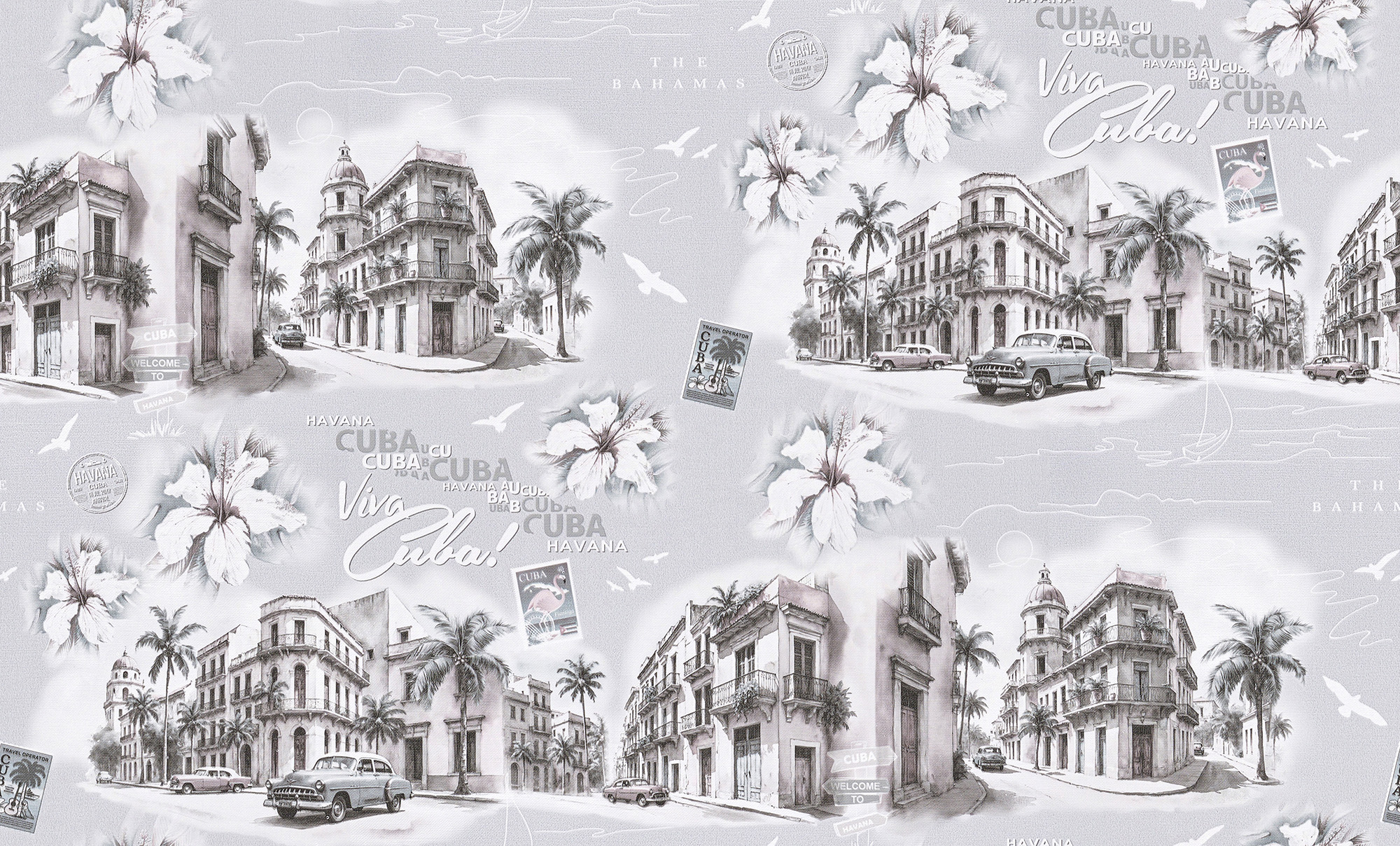 Обои виниловые горячего тиснения на флизелиновой основе Белвинил Куба 21 1,06х10м 1058-21