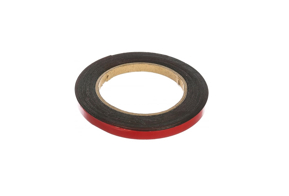 Лента двухстронняя вспен. 9ммх5м черная Matrix 89082