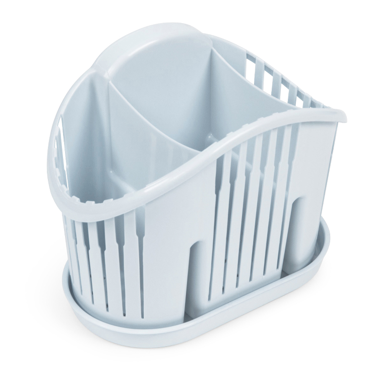 Сушилка для столовых приборов пласт.светло-голубая С56СГЛ