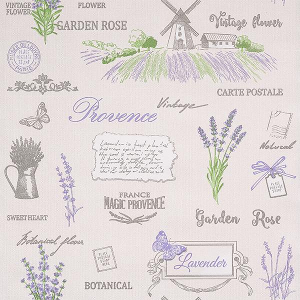 Обои бумажные симплекс Брянск Прованс 6 0,53х10м С6БР