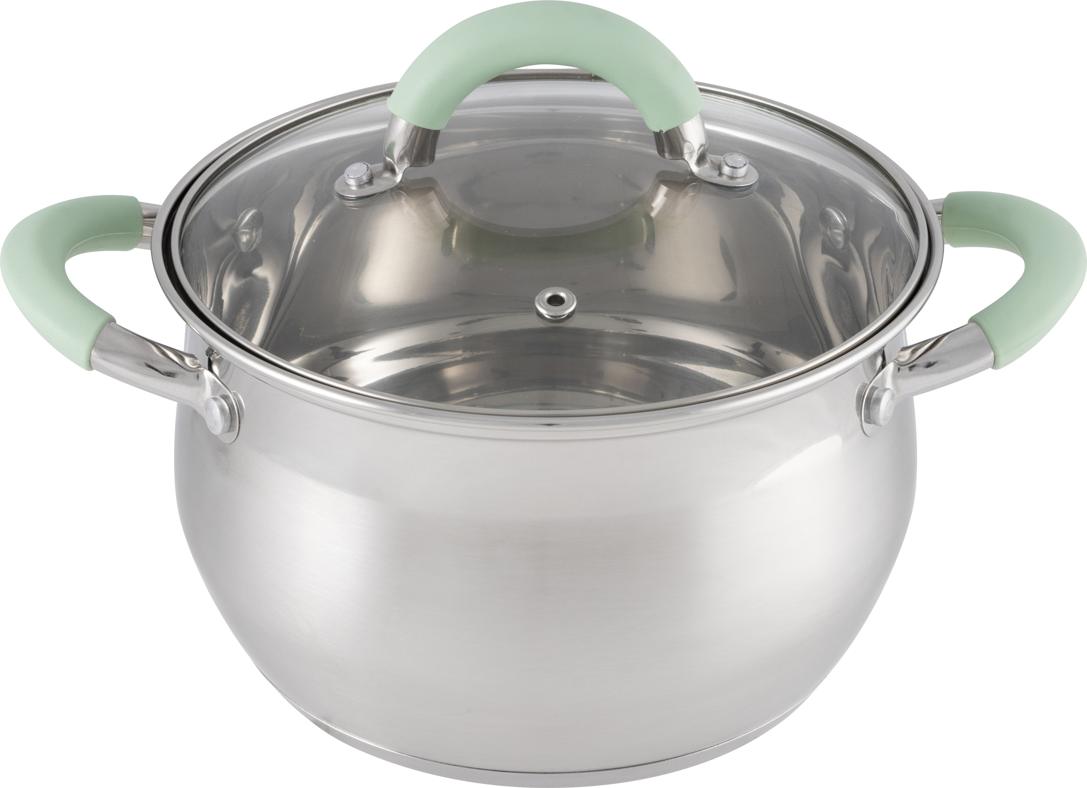 Кастрюля нерж. MENTOLO 4,6л 103578