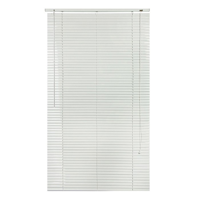 Жалюзи пластиковые горизонтальные ДДА extra White 50х160см 4635646356- купить в АПлайн