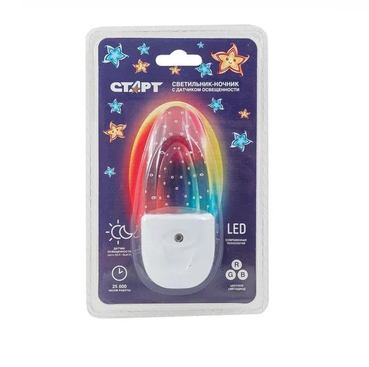 Светильник-ночник капля "Старт" NL 1LED