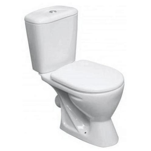 Унитаз-компакт "ПОЛО" белый с арматурой и сиденьем,микролифт (плавное закрывание)
