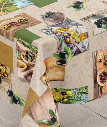 Клеенка Mirella на нетканной основе 1,40х20м 064А