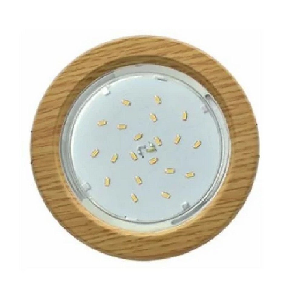 СВЕТИЛЬНИК ВСТР."ECOLA" Дерево Ясный Дуб 38x106 SK53H4ECB /059/