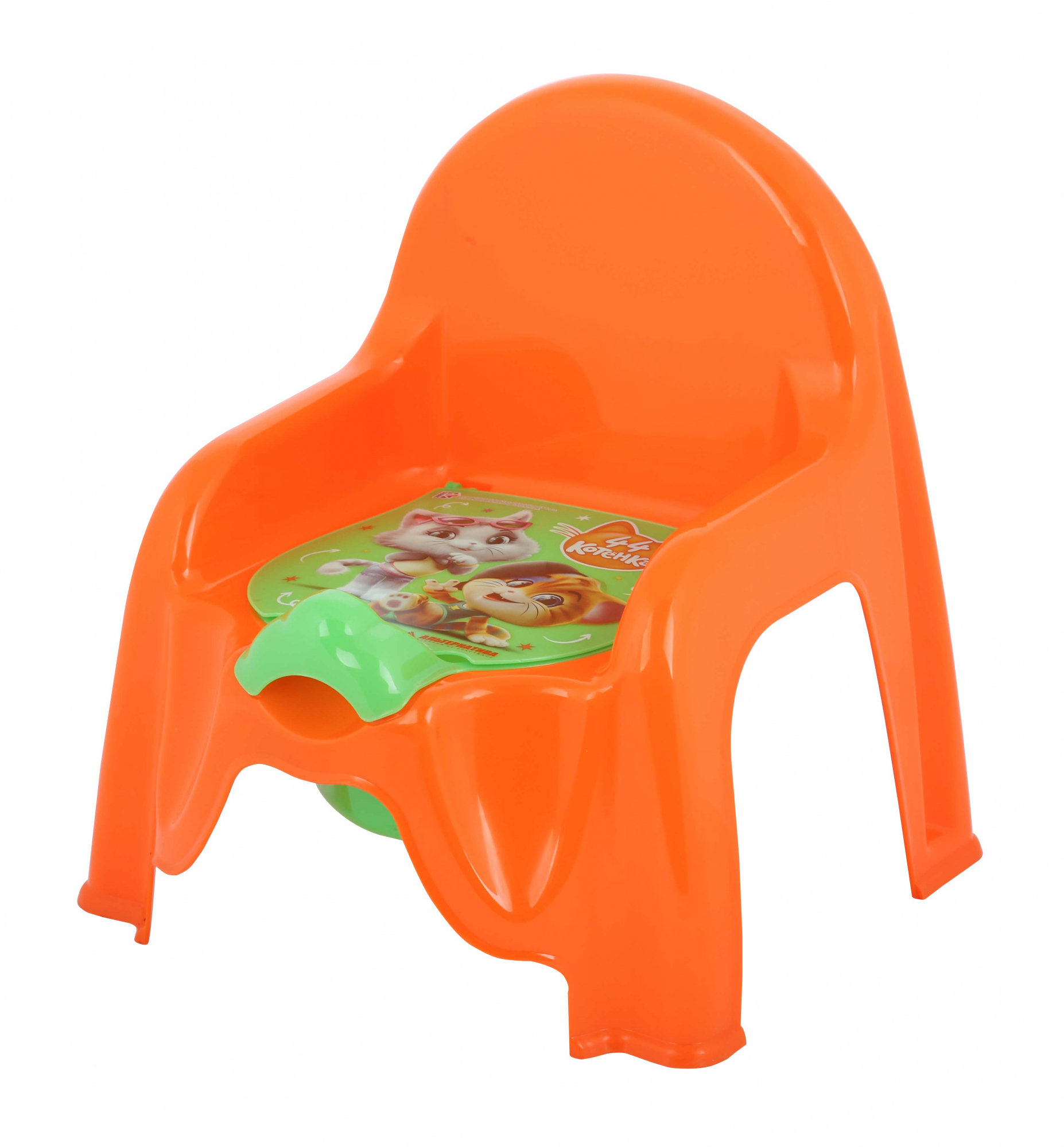 Горшок-стульчик детский пласт. 44 КОТЕНКА М7642 альт