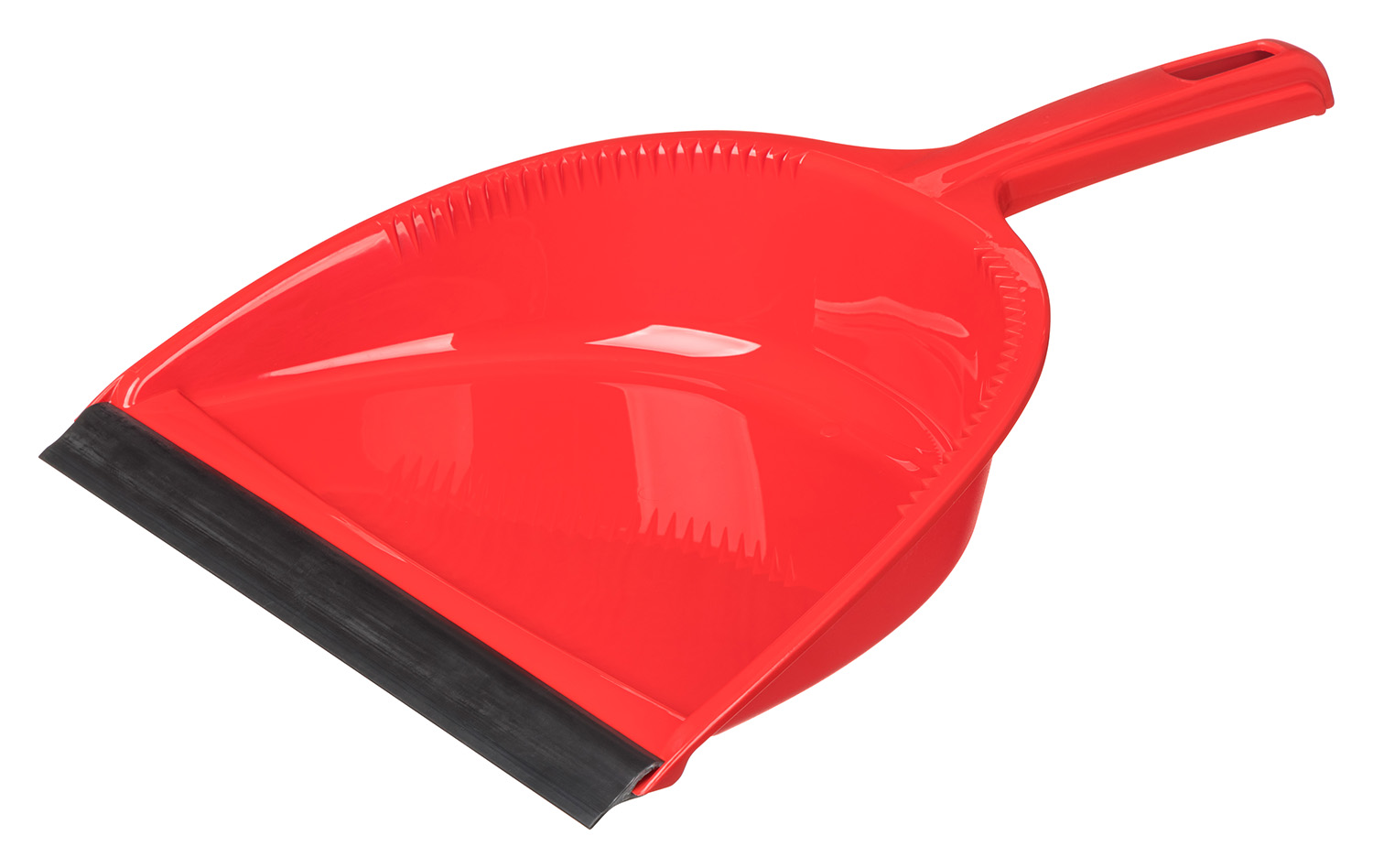 Совок пласт. Rimo круглый с кромкой красный 221233806/03