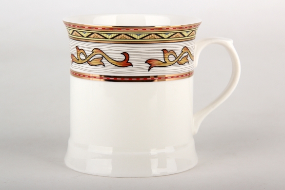 КРУЖКА КЕРАМ. "ЕВРОПЕЙСКИЙ УЗОР" 350МЛ /CS552209-4/