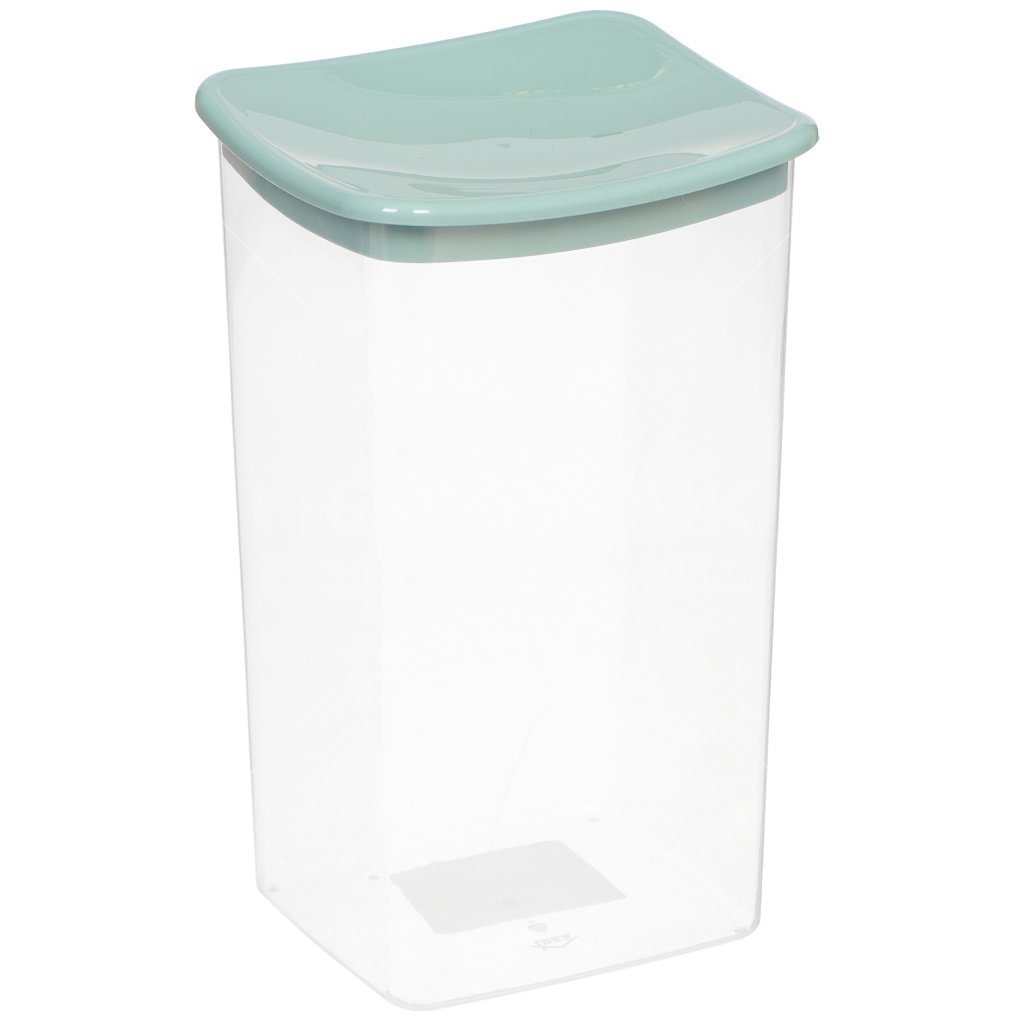 Емкость для продуктов квадратная 1,9л фисташковая М1224