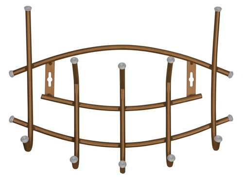 ВЕШАЛКА ПРЕМИУМ 5 КРЮЧКОВ "ВНП3" МЕДНЫЙ АНТИК