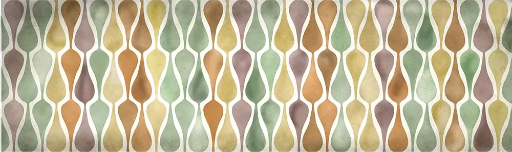 Декор Монпарнас глянцевый HGD\A308\9016 8,5x28,5см