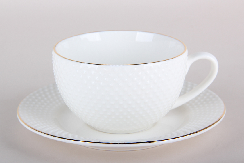 Чайная пара фарфор Grace 220мл NB2413CS