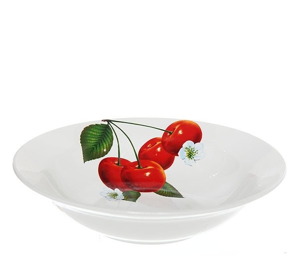 Миска керам. Вишня 175мм 0159