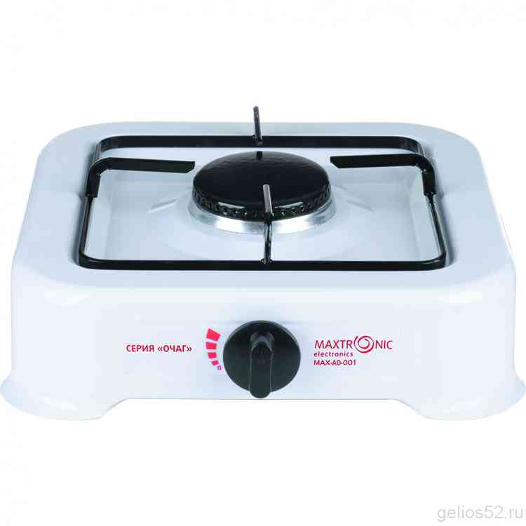 Плитка газовая MAXTRONIC MAX-AO-001 белая 6073260732- купить в АПлайн