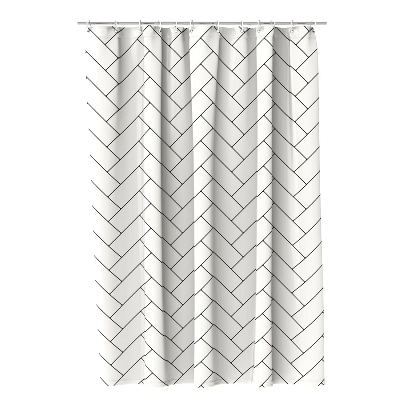 Шторка для ванной "Амарилис" 180х180 FORA