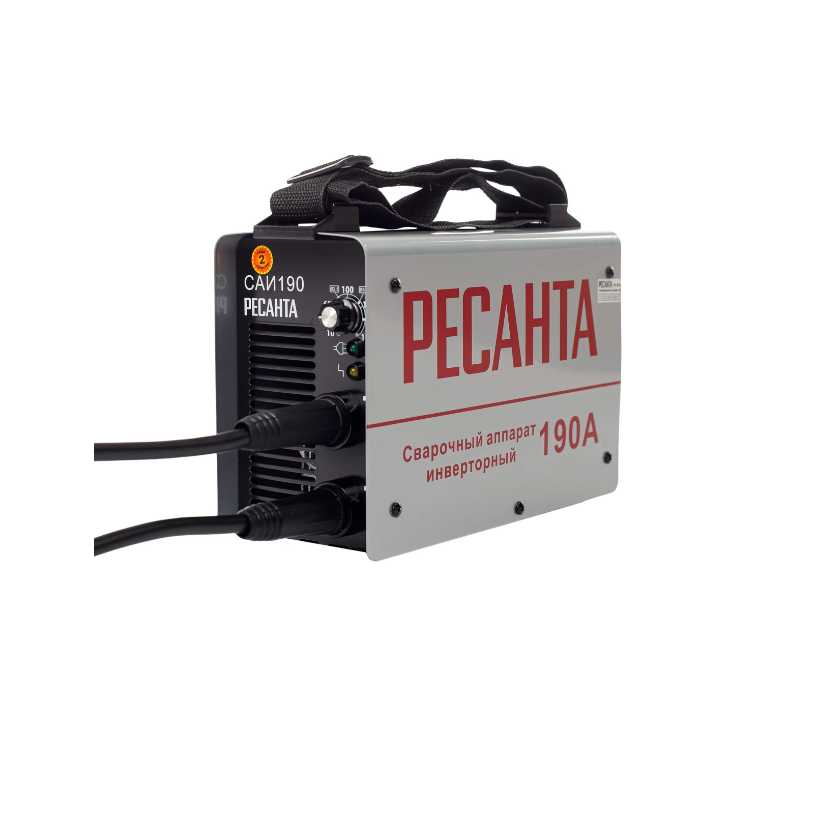Сварочный аппарат инверторный Ресанта САИ 190 5,5кВт,190А 65/2 - 65/2 - купить в АПлайн