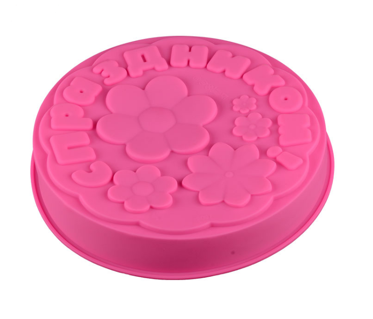 Форма силик. с праздником! 27,5х5см, marmiton 16120