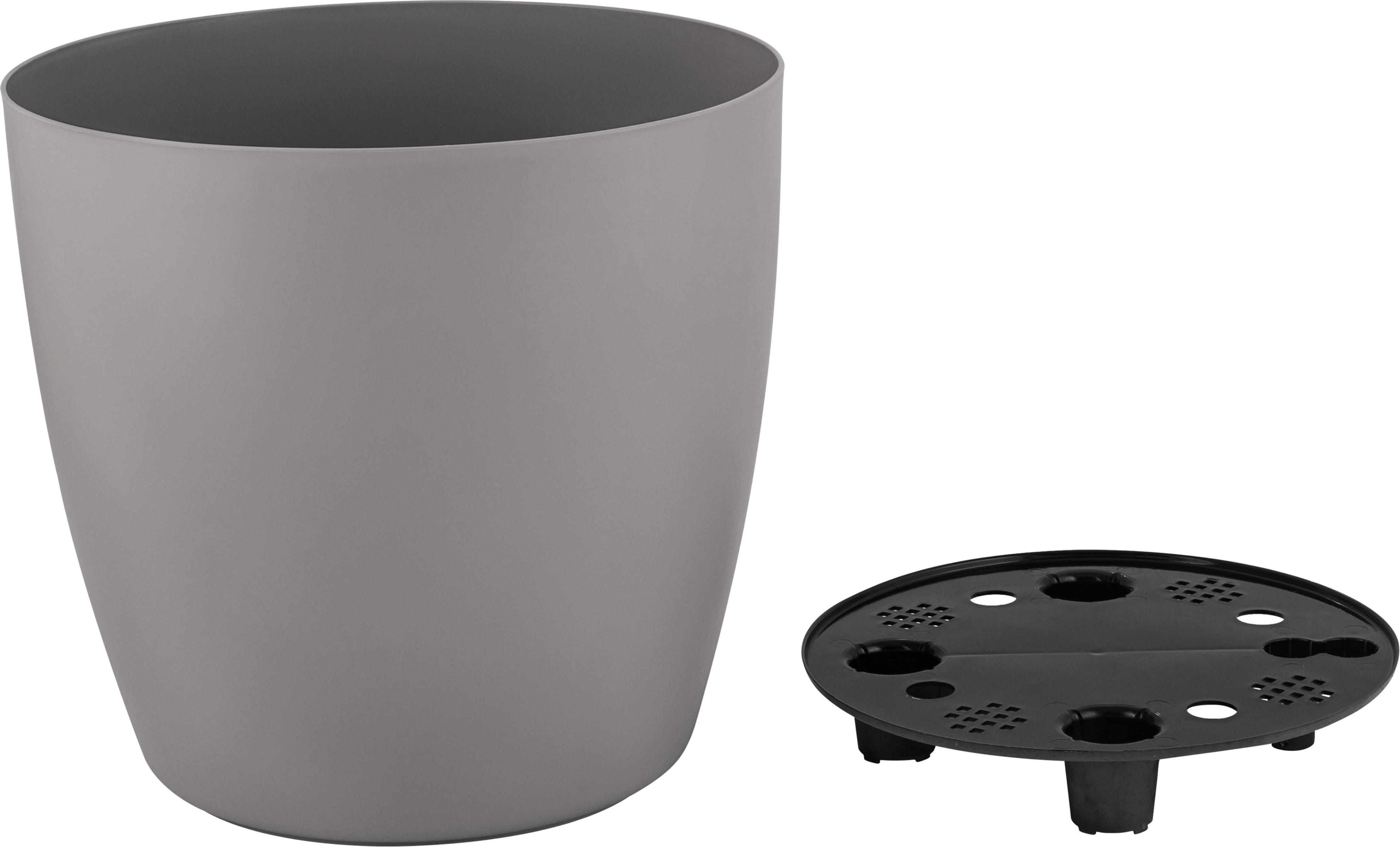 Горшок InGreen Vienna 250мм 9л с дренажной вставкой круглый французский платан IG680210105IG680210105- купить в АПлайн