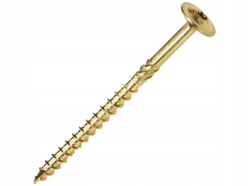 Саморез конструкционный 6,0х70мм с прессшайбой пакет (10шт) Bullit14-0016770- купить в АПлайн