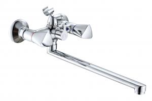 Смеситель для ванны VODA  IC31 "ICE" с аксессуарами 542128