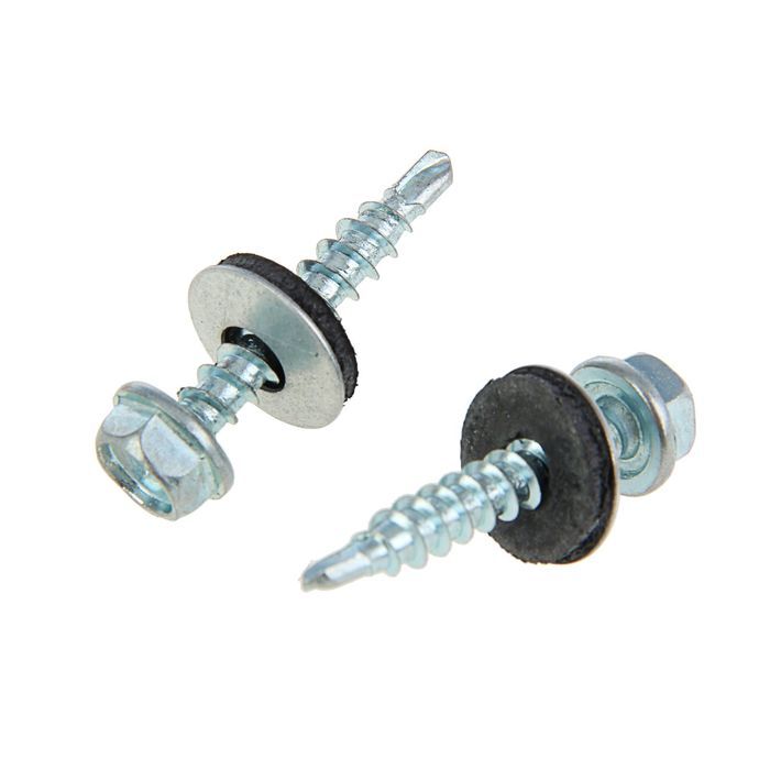 Саморез кровельный оцинкованный  5,5х64 (100шт) TECH-KREP /104755/