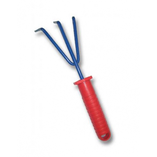 Рыхлитель 3-х зубый садовый с пласт. ручкой 010901