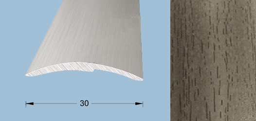 Порог-стык 0,9м 30мм П71.25, Бук белый