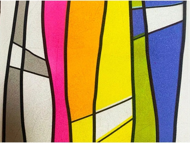 Самоклейка  0,45х2м Витраж цветной Deluxe standart 80500018050001- купить в АПлайн