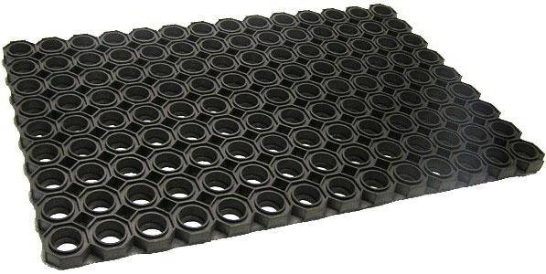 Коврик придверный ячеистый 50х80х2,2см черны HM-5010HM-5010- купить в АПлайн