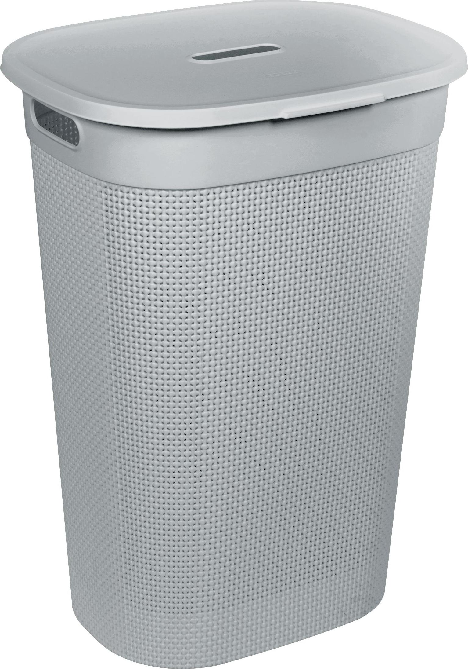 Корзина для белья пласт. ОСЛО 55л серый шторм PT1334СШ-6PT1334СШ-6- купить в АПлайн