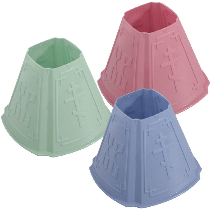 Форма для пасхи пласт. Пасочница БМ76-154