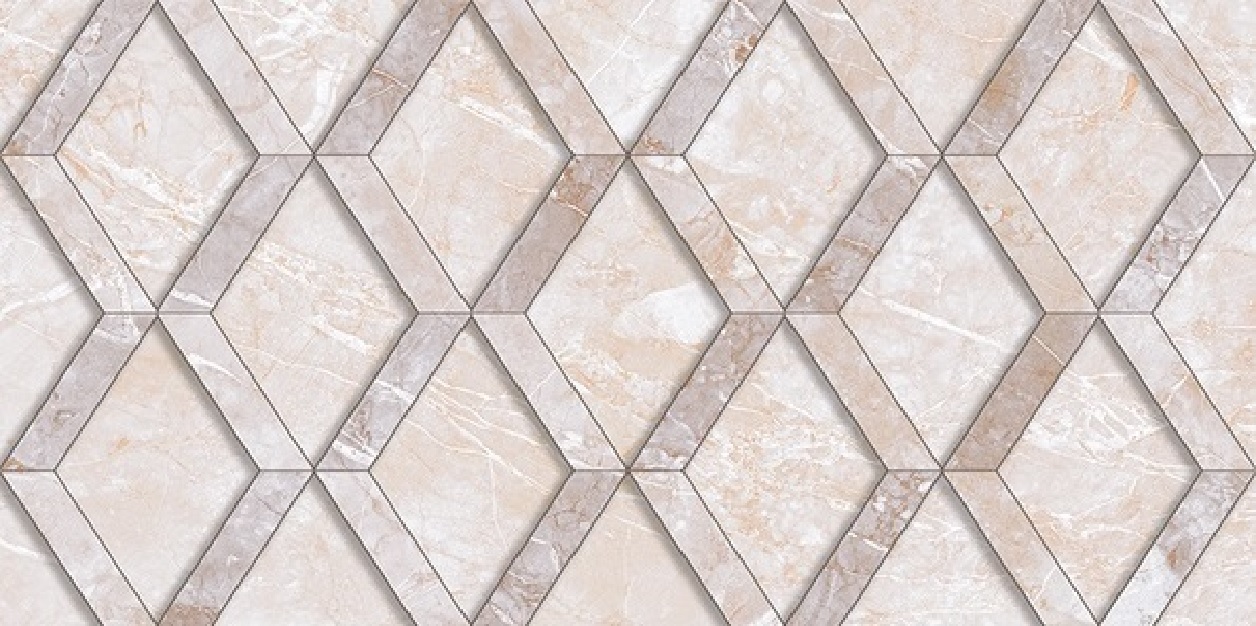 Плитка облицовочная Дженни Ромб Бежевый 00-11-2747 20х40см