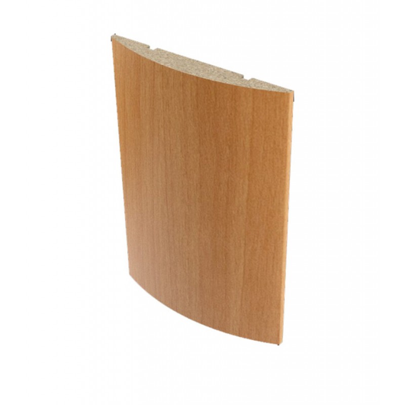 Наличник полукруглый МДФ Миланский орех 70х8х2150, Финиш-пленка