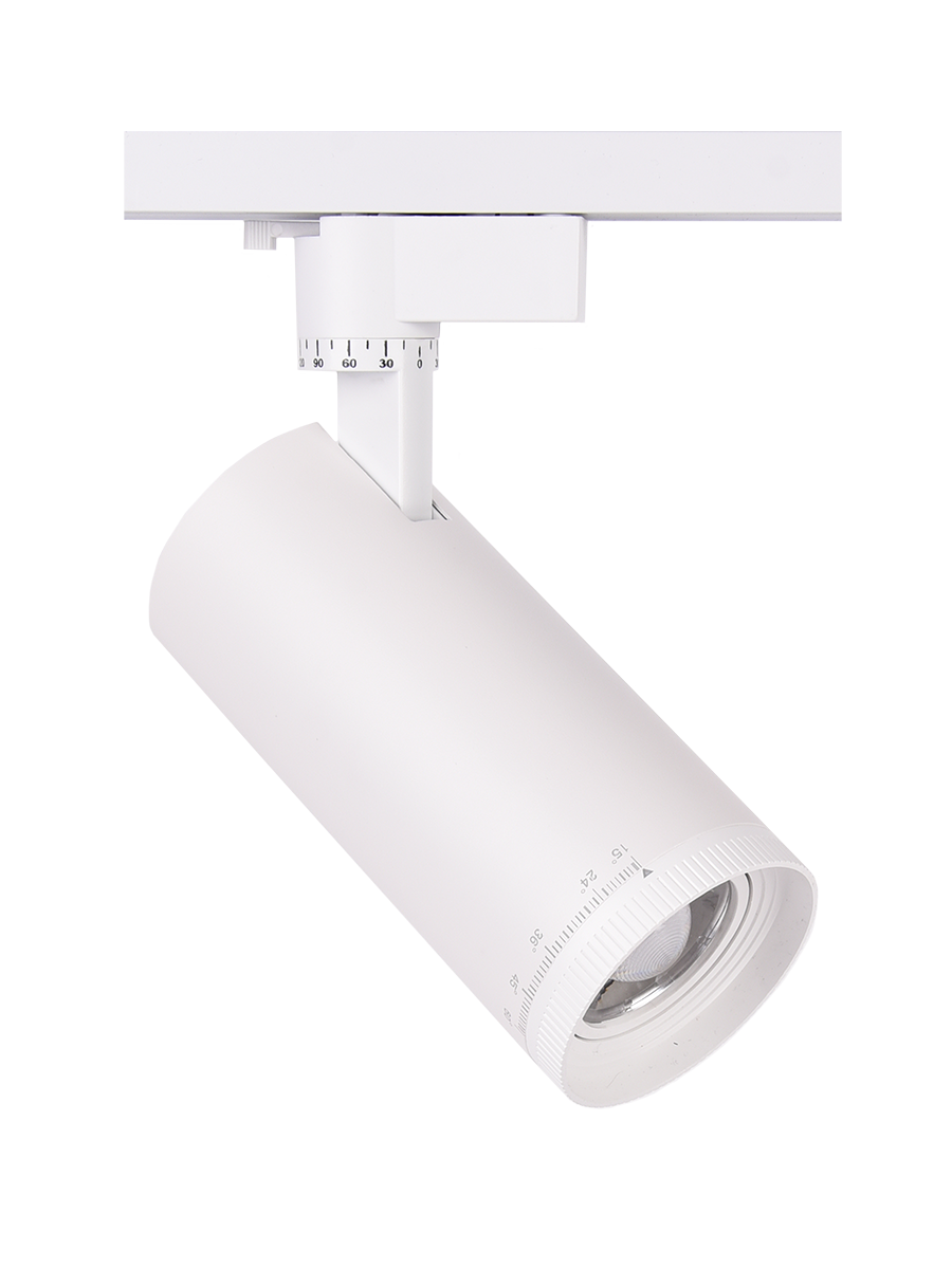 СВЕТИЛЬНИК СВЕТОД. JAZZWAY ТРЕКОВЫЙ 28w(2520Lm) 4000K бел IP40 80x170x130 PTR 0728 ZOOM.5030558