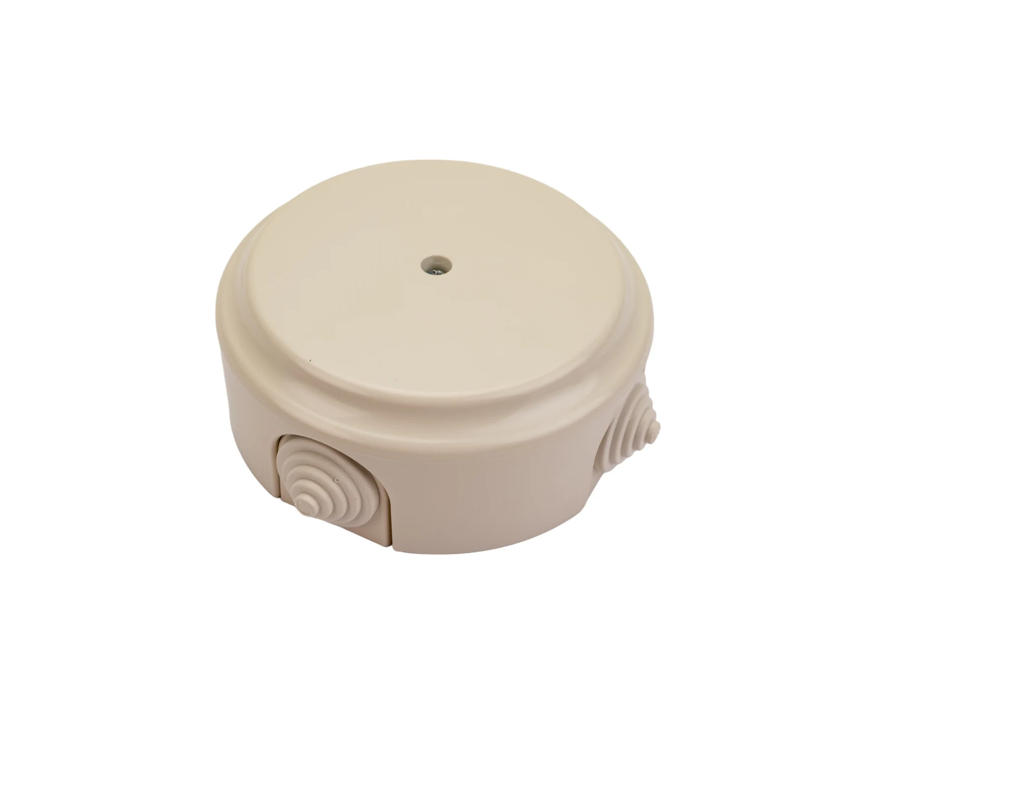 Коробка распаячная наруж. РЕТРО Bylectrica 124,5х45мм бежевая/716