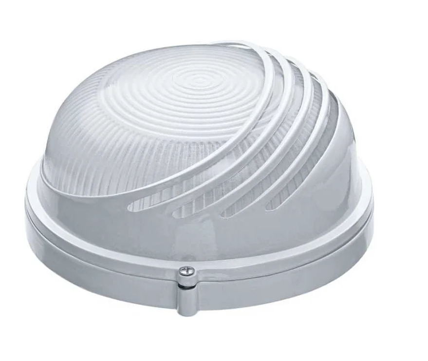 Светильник пылевлагозащ. круглый белый реснич. ЛОН 1х60Вт E27 IP54 Navigator 94817