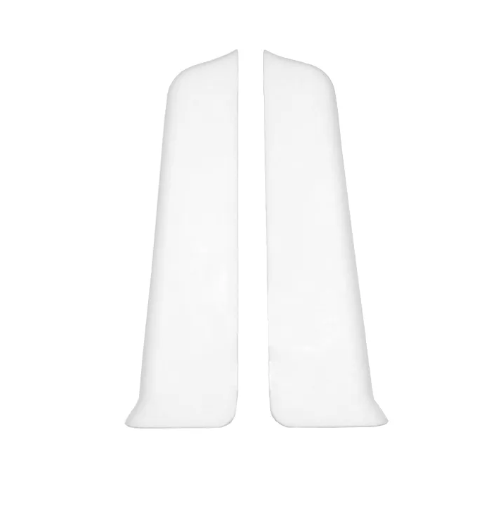 Торцевые (пара) для плинтуса "Деконика" 70мм, 001 БелыйД-П70-ф1Тп 001 Белый- купить в АПлайн