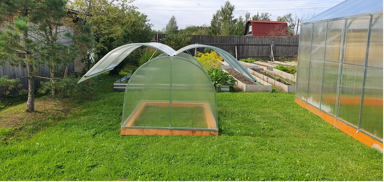 Каркас парника КАБАЧОК металл из оцинк.трубы 25х25мм 1,45х2м- купить в АПлайн