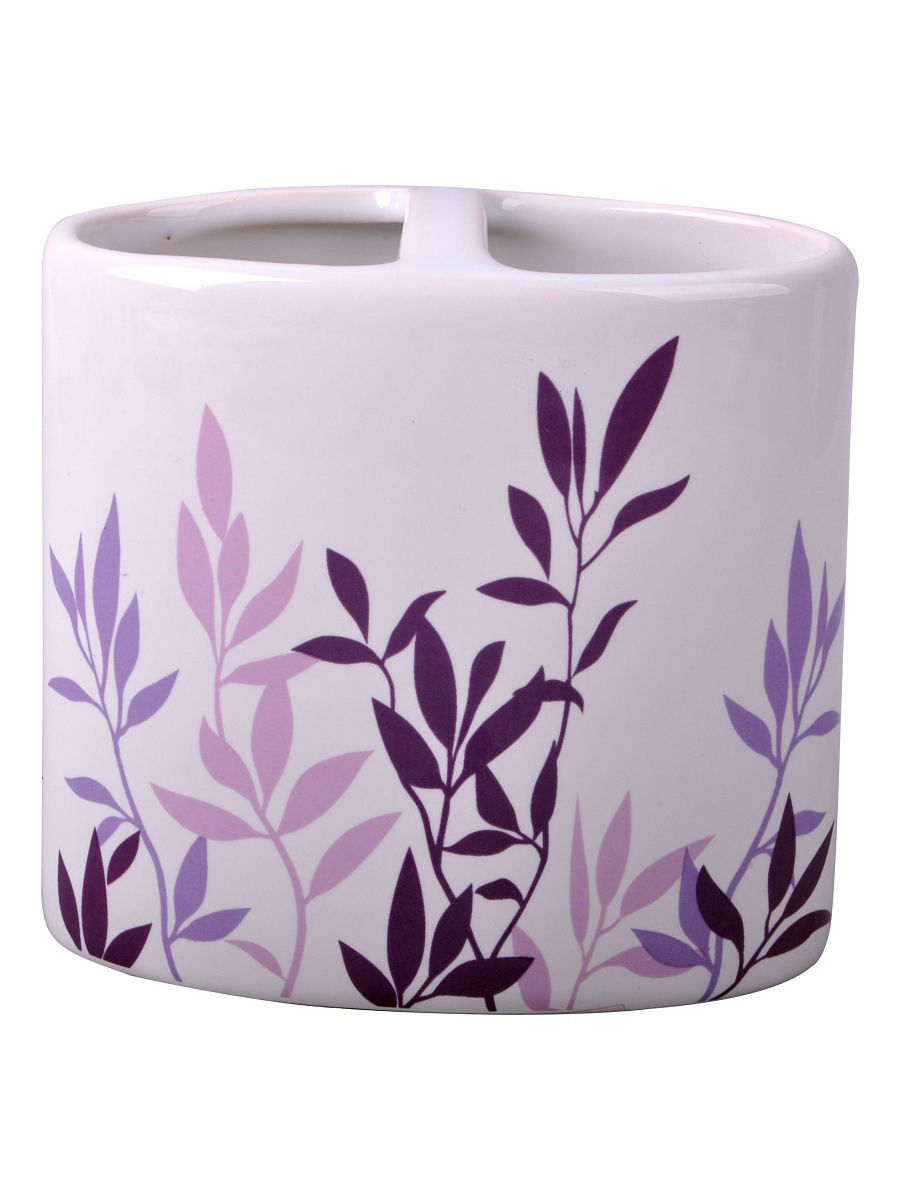 Стакан для зубных щеток "РЫЖИЙ КОТ" Полынь керамика TBН-POL  - 001114 - купить в АПлайн