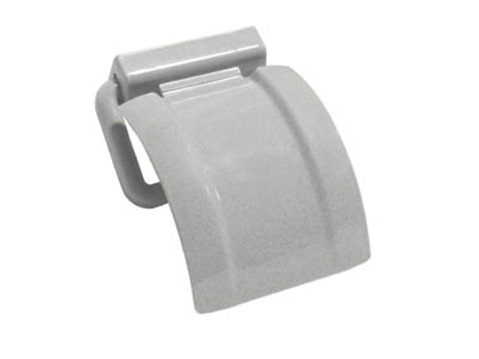 Держатель для туалетной бумаги пласт. белый М2225 