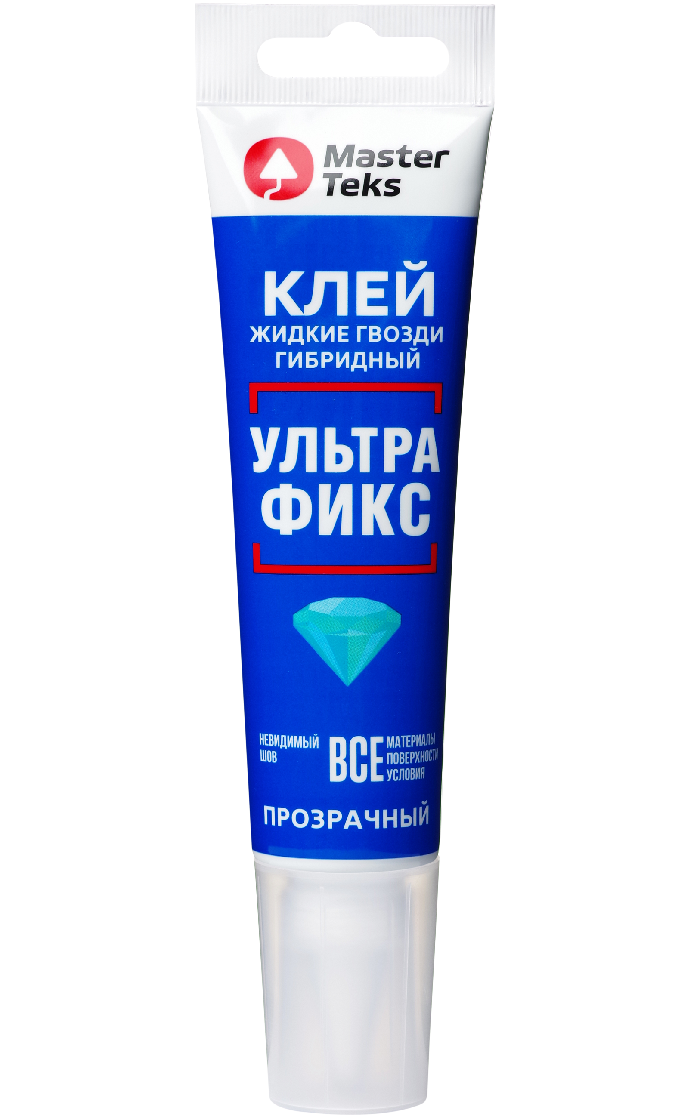 Клей акриловый MasterTeks PM Жидкие Гвозди 350 кг/м2 гибридный ультрафикс 80мл прозрачный /97822929782292- купить в АПлайн