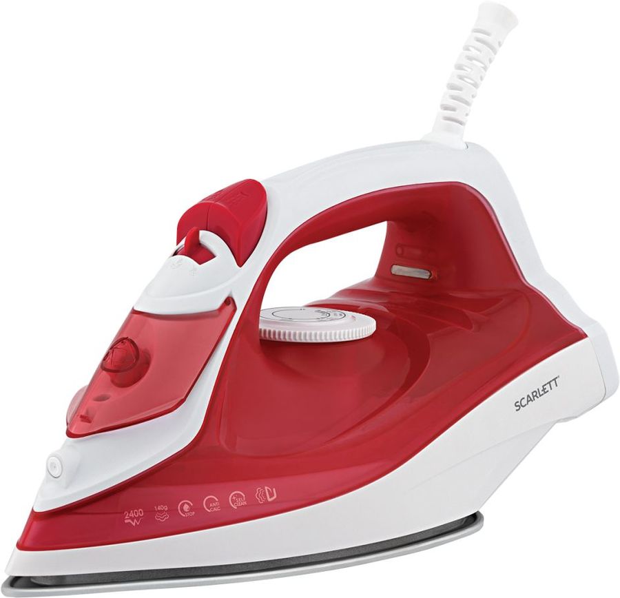 Утюг SCARLETT SC-SI30P18 красный