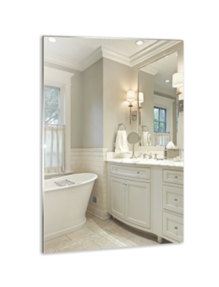 Зеркало MIXLINE 500х600мм прямоугольник б/полки