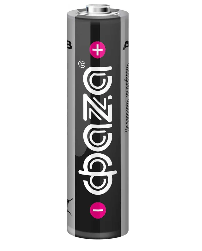 Элемент питания АА алкалиновый (LR6) Фаза, блистер 4шт.