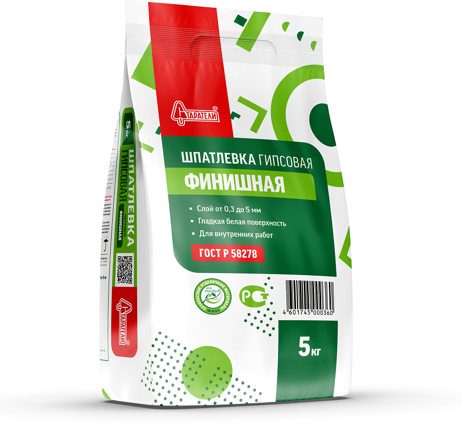 Шпатлевка "Старатели" Финишная гипсовая 5кг - 3277/3457 - купить в АПлайн